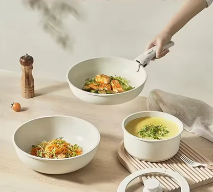 JUEGO DE OLLAS Y SARTENES 9 PIEZAS