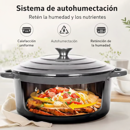 Juego de Ollas Hierro Fundido Esmaltado